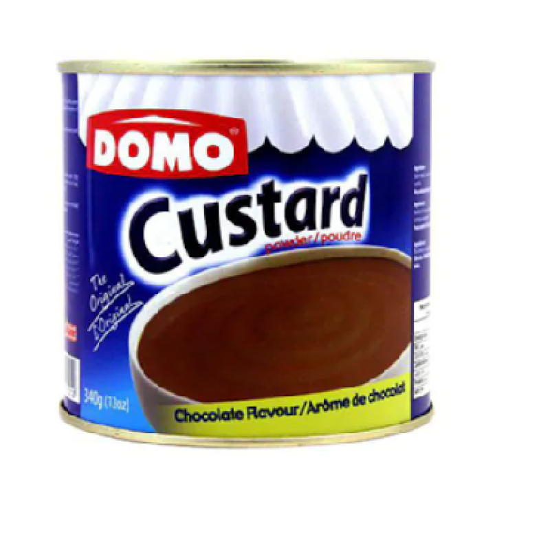 Domo Custard Powder Chocolate 340GR
