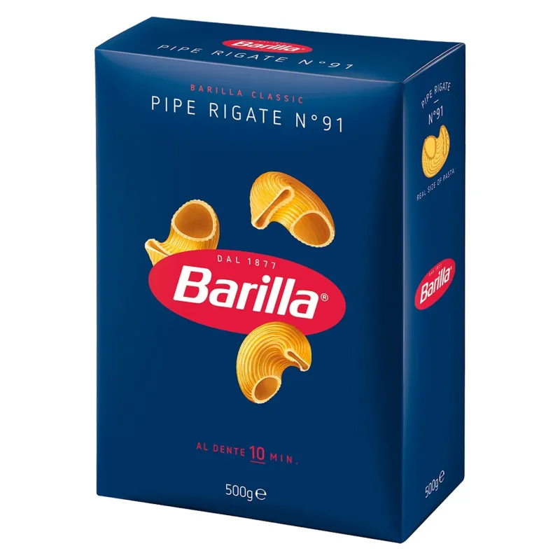 BARILLA PIPE RIGATE 500G