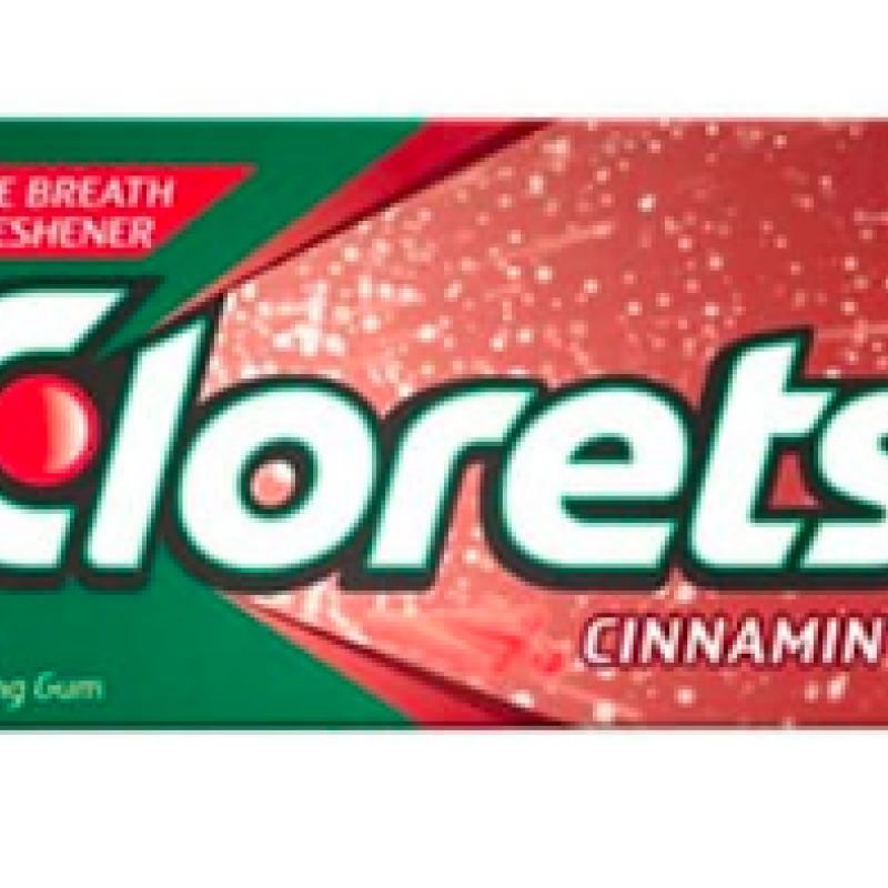 Clorets Chewing Gum Cinnamint 10 Pieces