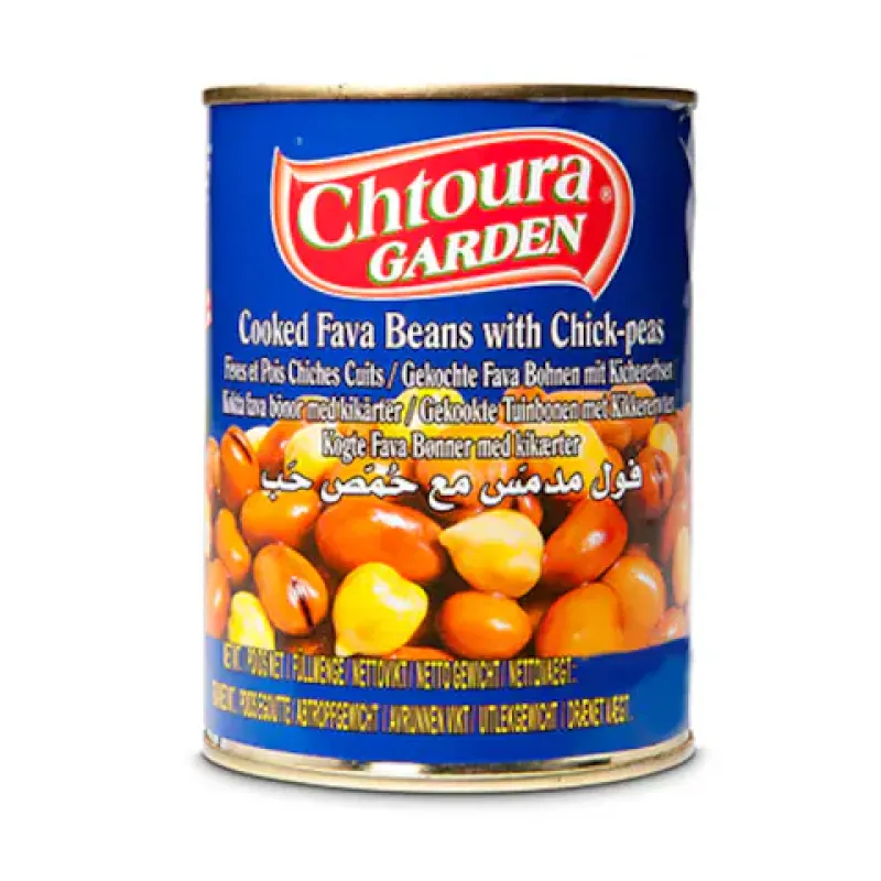 Fava beans with chickpeas 400g Chtoura Gardens.