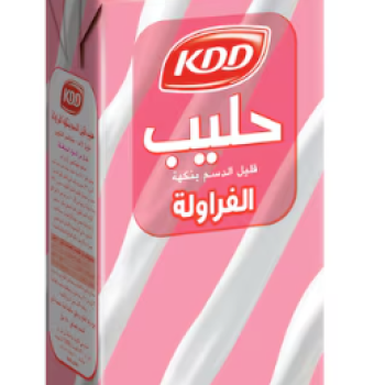 حليب كي دي دي بنكهة الفراولة 250 مل
