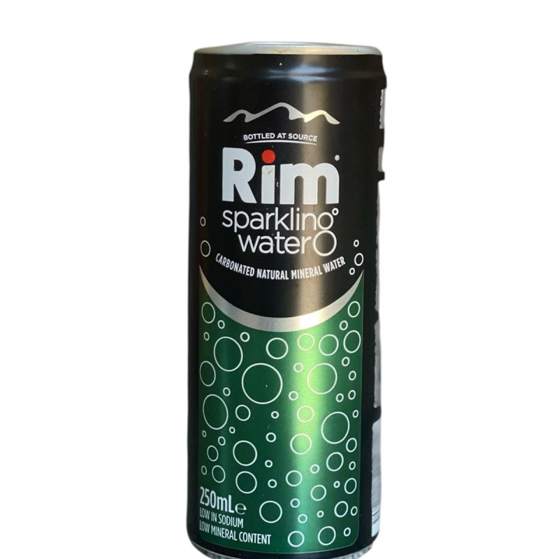 Rim Zero Sugar Sparkling Water 250ML