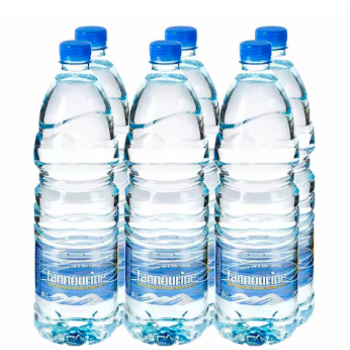 Tannourine Mineral Water Plastic Bottle 2L X6