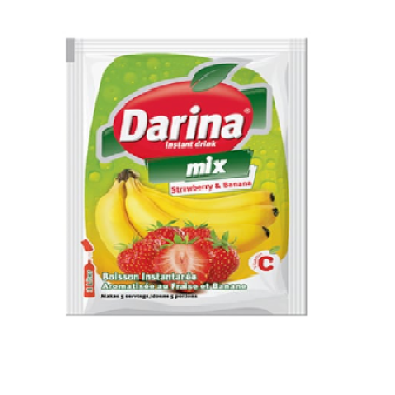 Darina Strawberry And Banana Instant Drink Powder 25GR