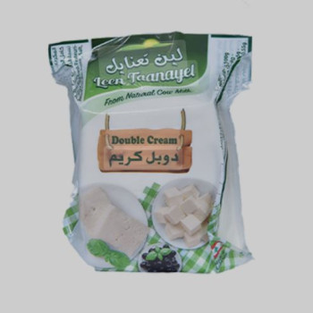 لين تعنايل جبنة كريمة مزدوجة
