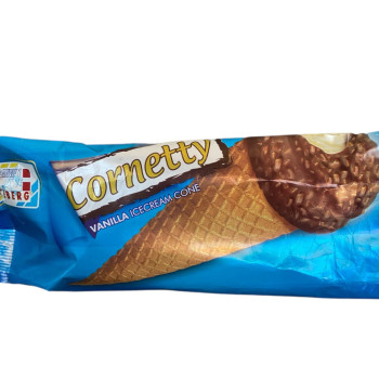 Cornetty Vanilla Ice Cream Cone, 110g