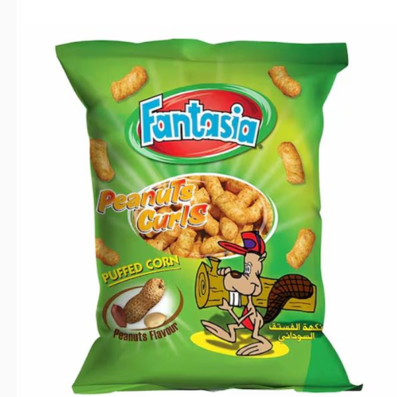 Fantasia Peanut Curls 80GR