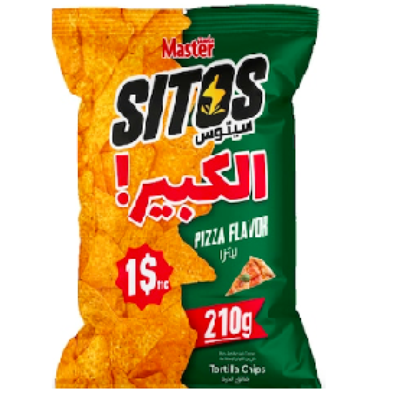 Master Chips Kabir Sitos Pizza 210GR