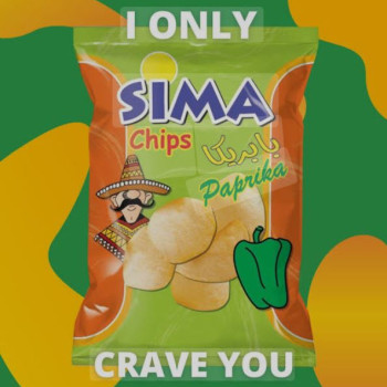 SIMA CHIPS PAPRIKA 30 G