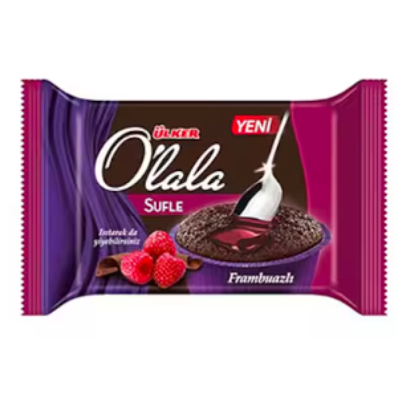 Ulker Olala Sufle Cake Chocolate & Raspberry 70GR