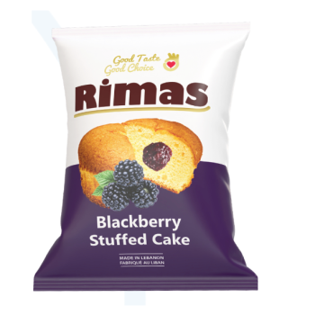 Rimas blackberry stuffed CupCake