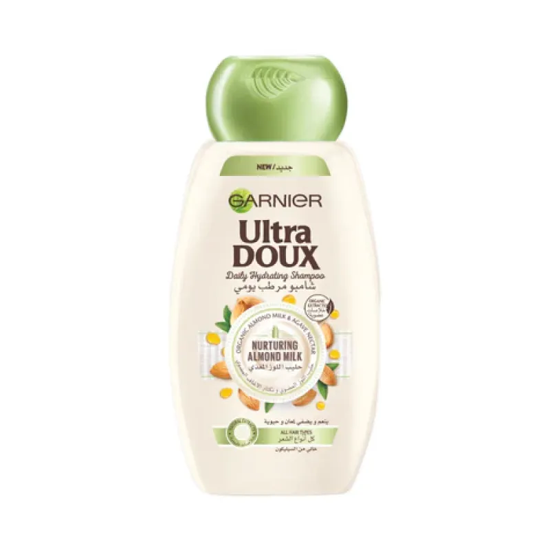 Garnier Ultra doux almond milk hydrating shampoo 400 ml