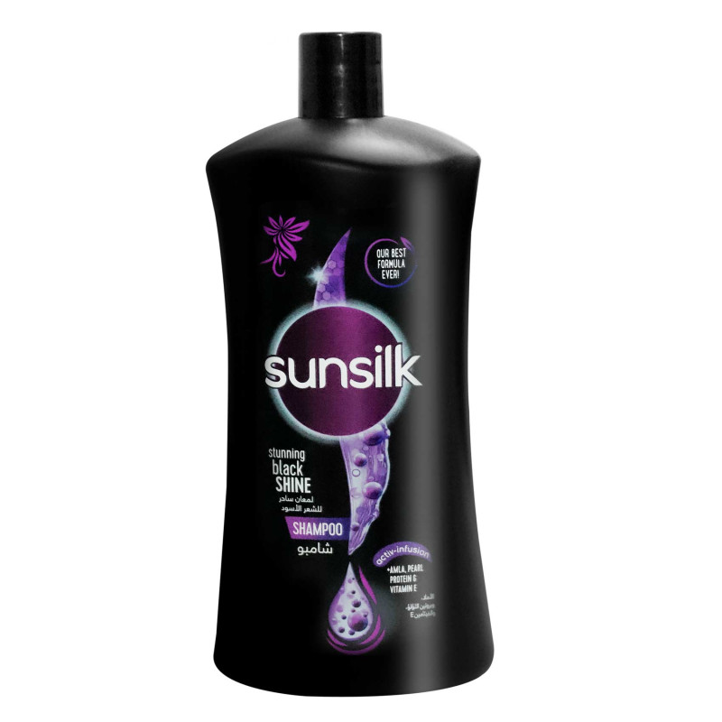 Sunsilk Shampoo Black Shine 2n1, 1L