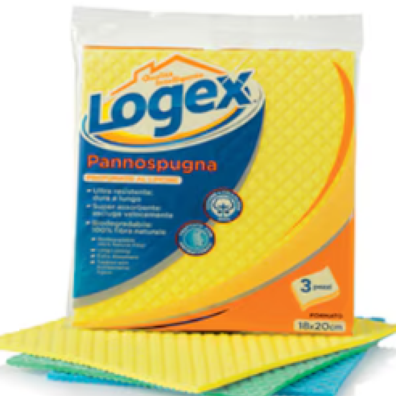Logex Sponge Cloths Cellulose