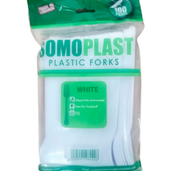 Somoplast Plastic Forks 100 PCS